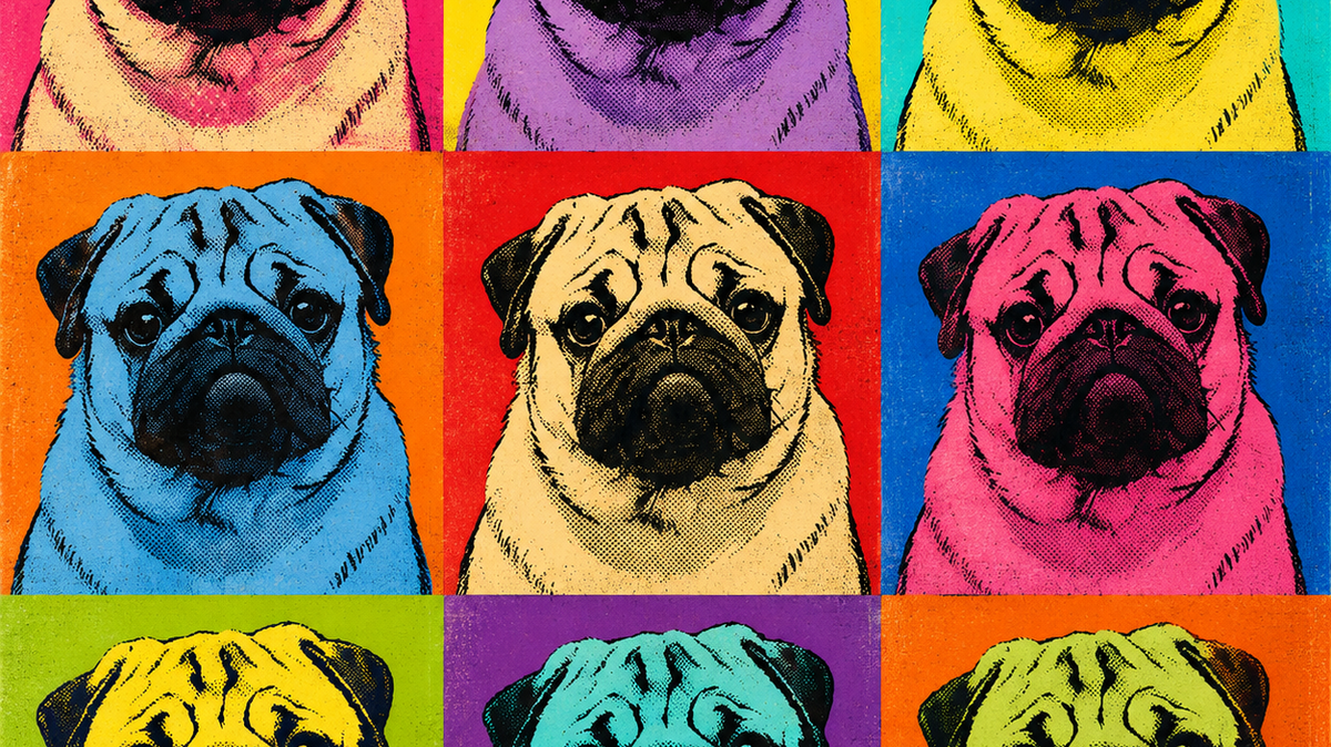 Pop Art Pet Portraits: Turn Your Pet into a Colorful Icon