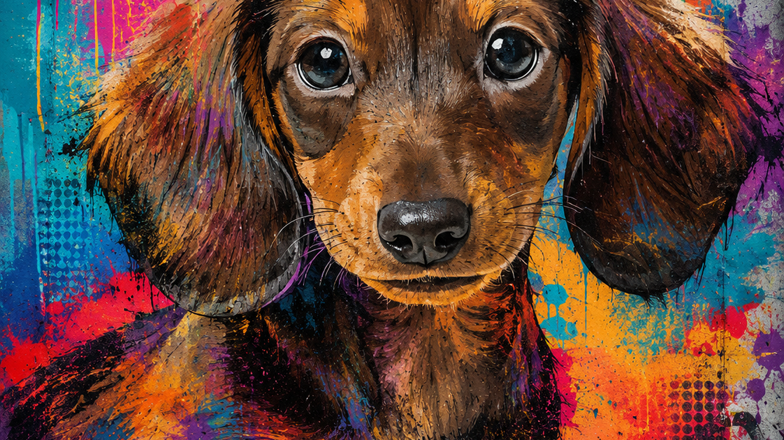 Graffiti Pet Portraits: Bold Artwork for Pets with Personality