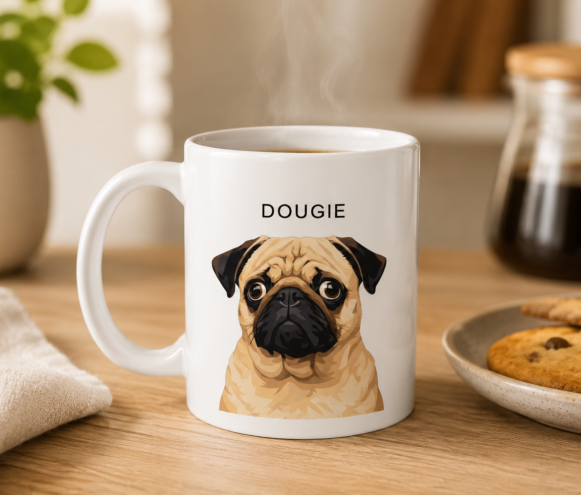 Custom Pet Portrait Mug
