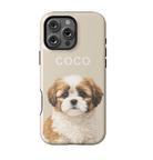 Custom pet portrait phone case